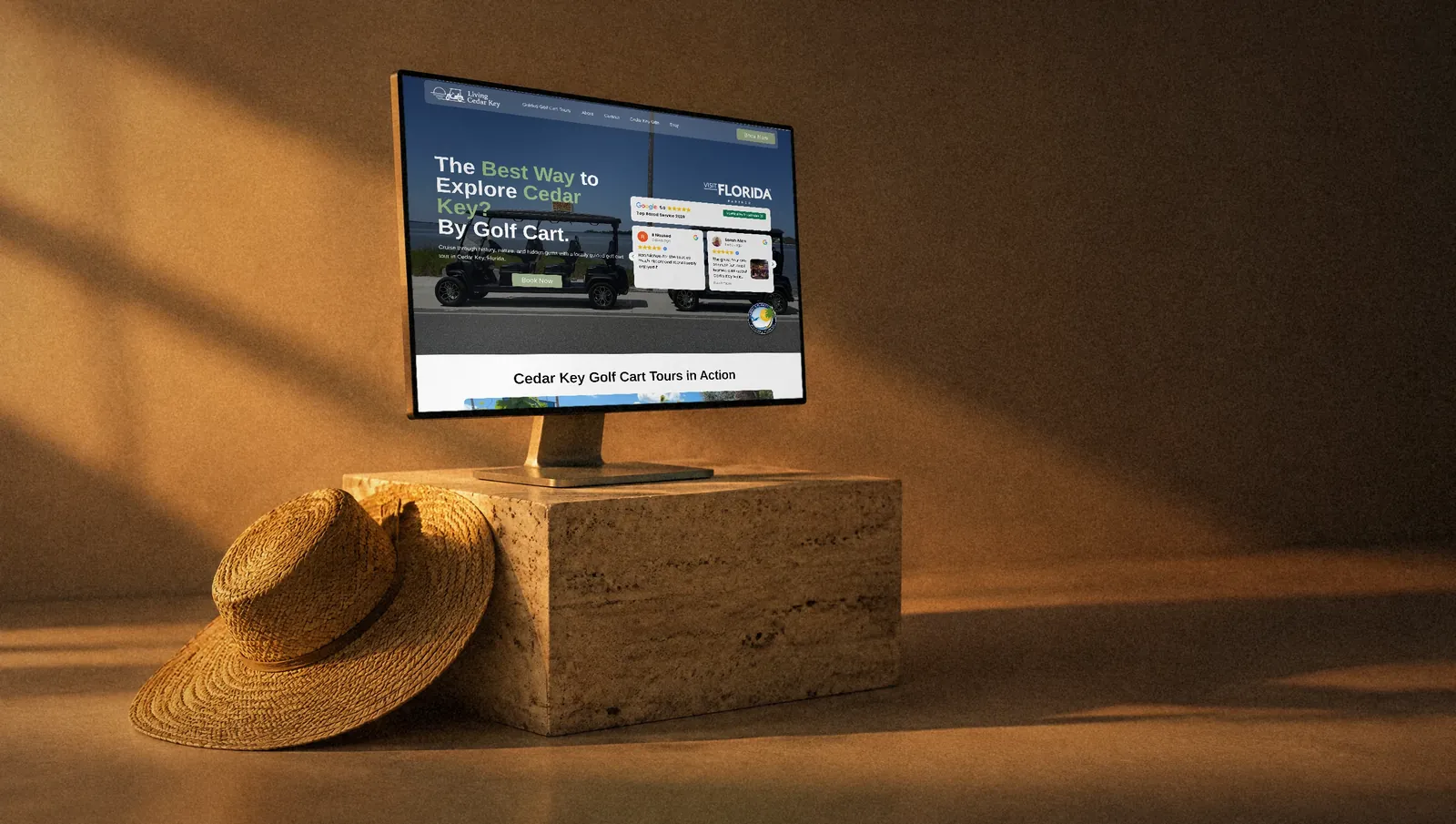 A site Skylift built, shown on a desktop display